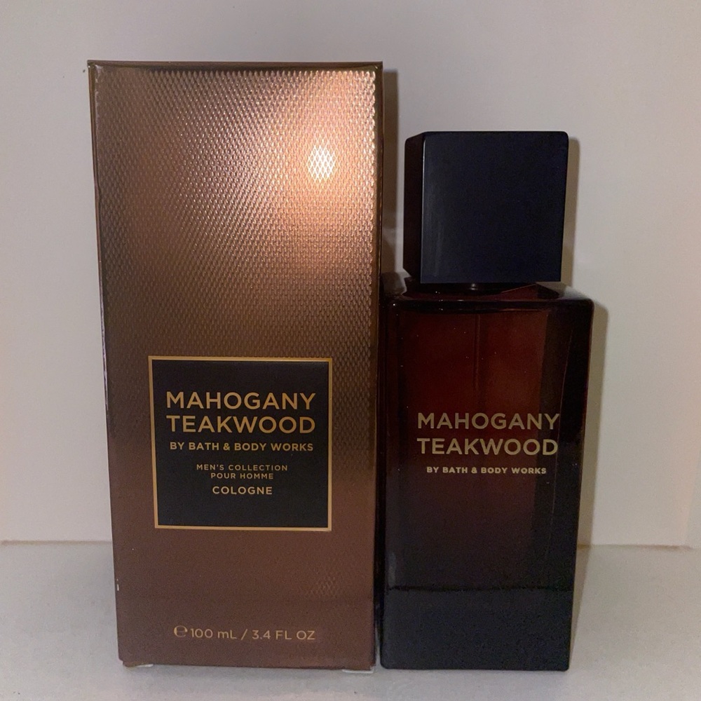 Bath & Body Works Mahogany Teakwood Cologne 3.4oz Men’s Collection New In Box